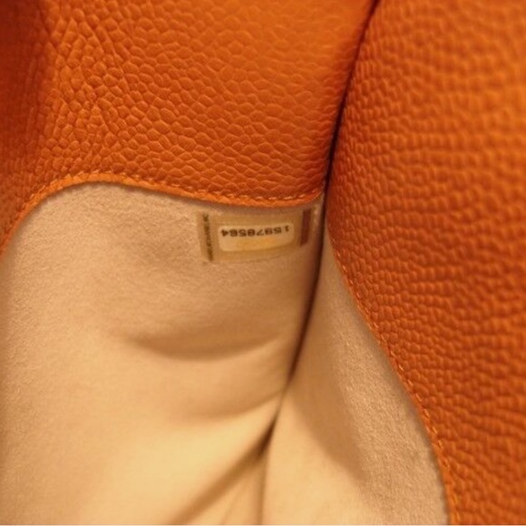 CHANEL Caramel Quilted Leather iPad Tablet Holder Cover Case W/box - Picture 7 of 7